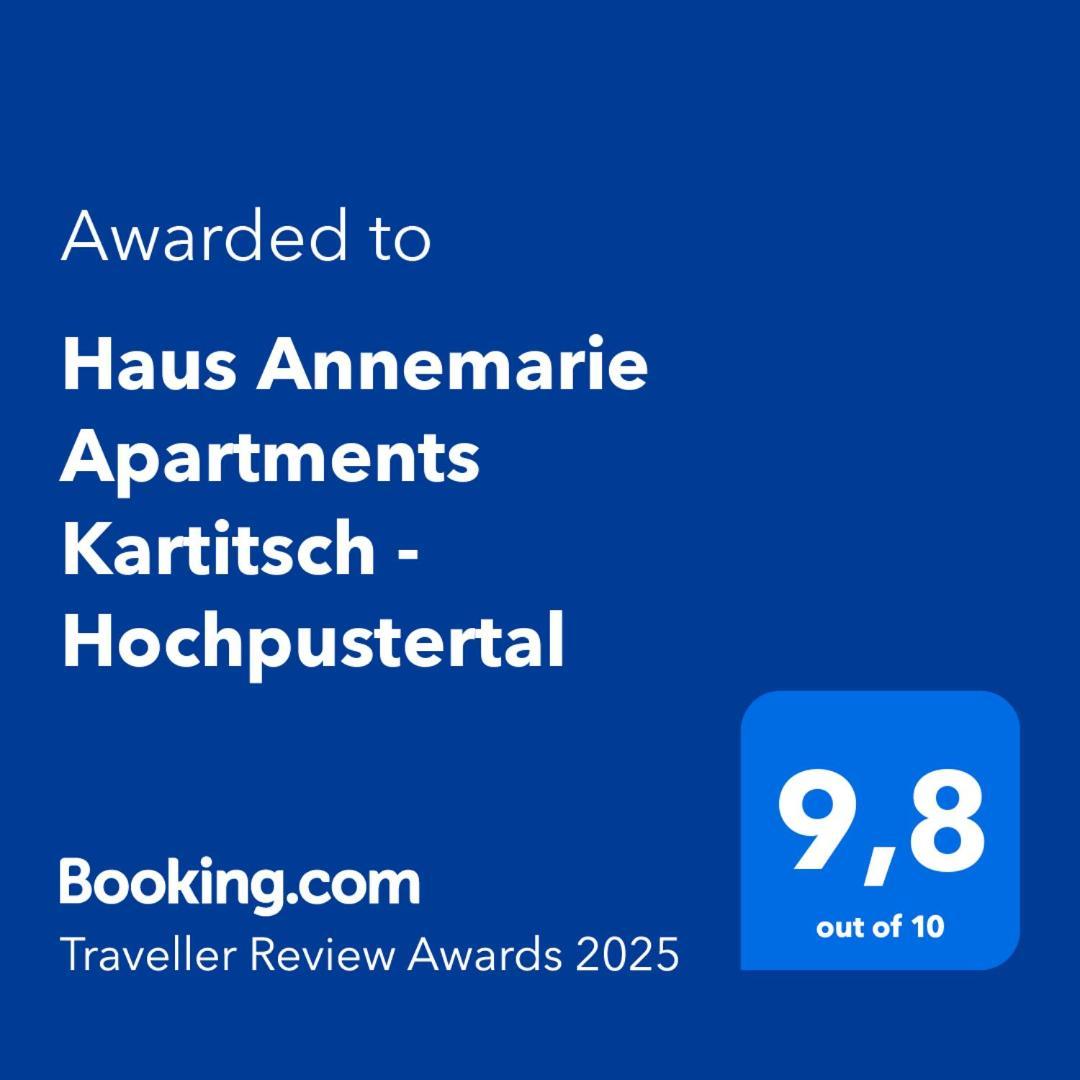 Haus Annemarie Apartments Kartitsch - Hochpustertal Екстериор снимка